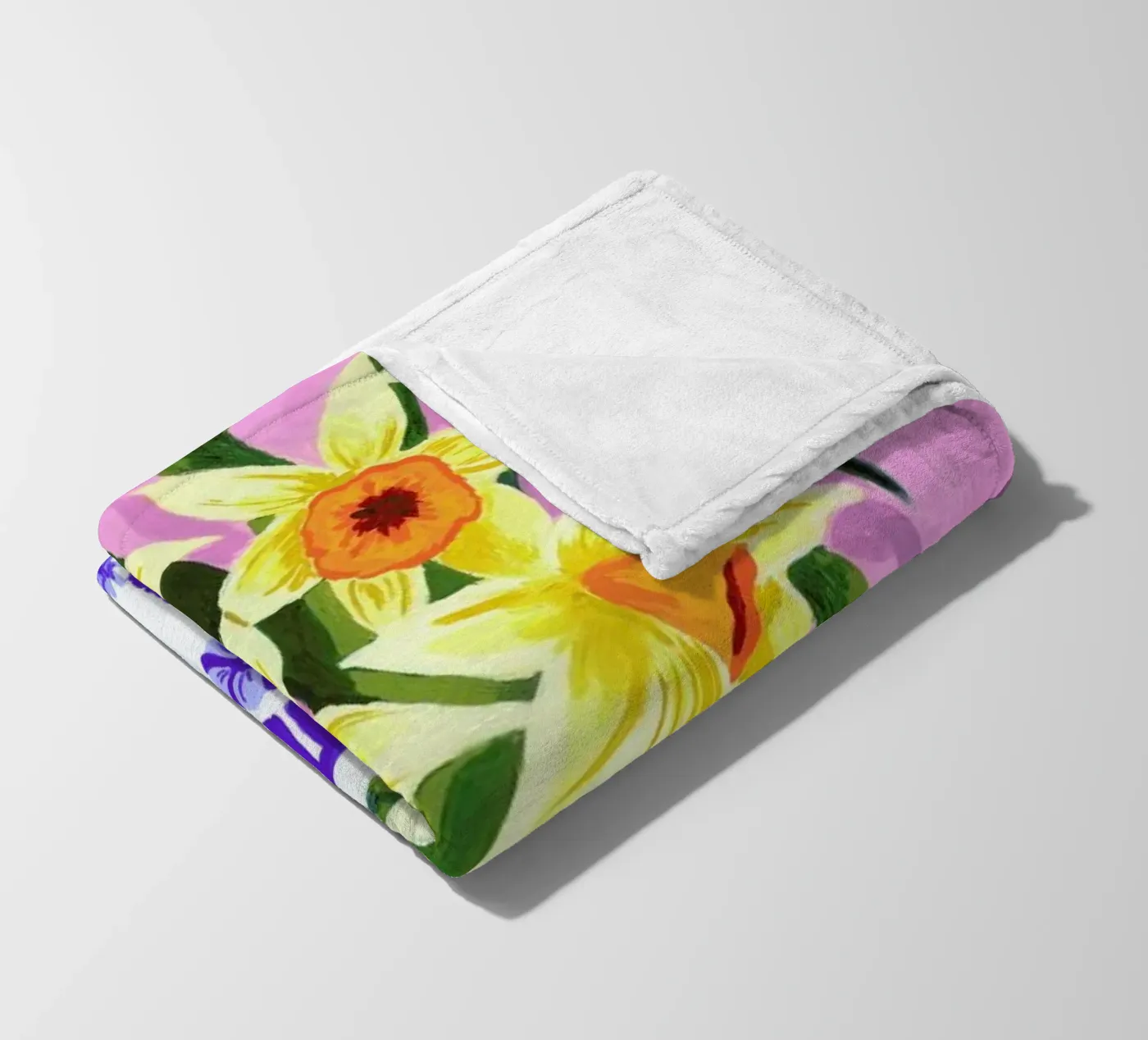 Daffodils fleecedeken van Sarah Gesek