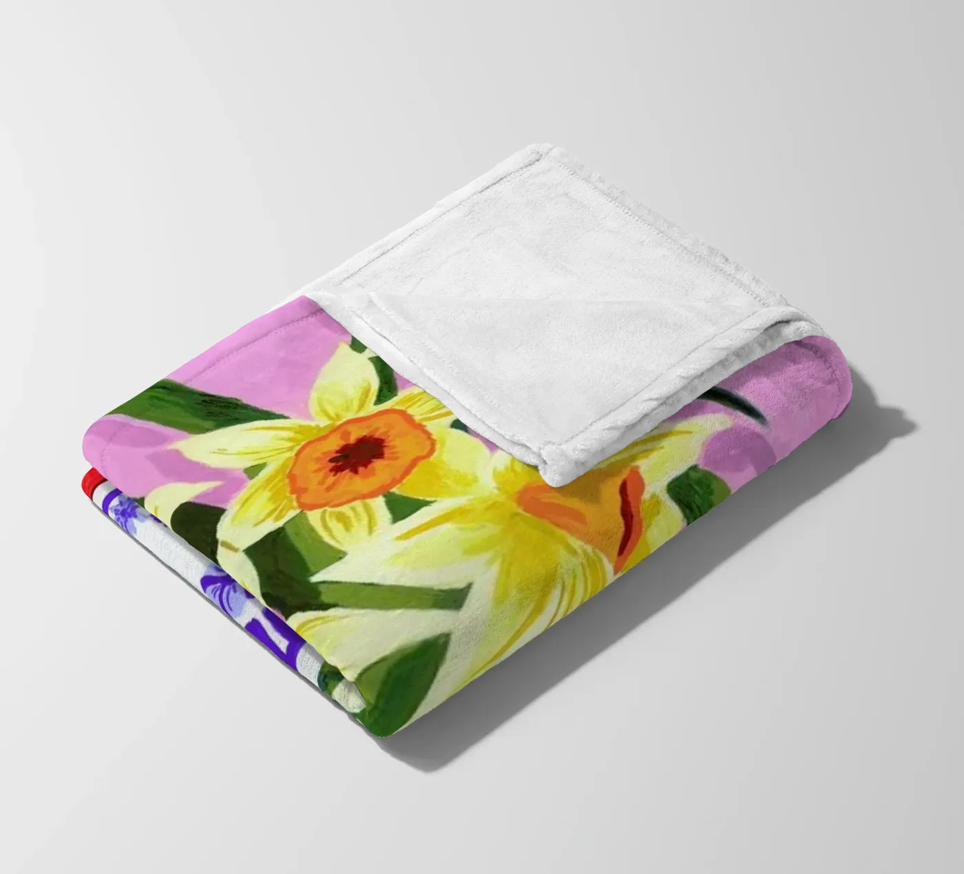 Daffodils coperta in pile da Sarah Gesek