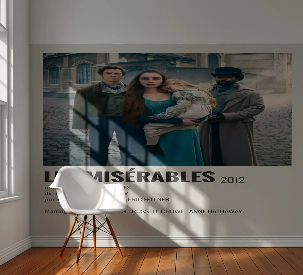 LES MISÉRABLES 2012 carta da parati fotografica da MVFminimalist
