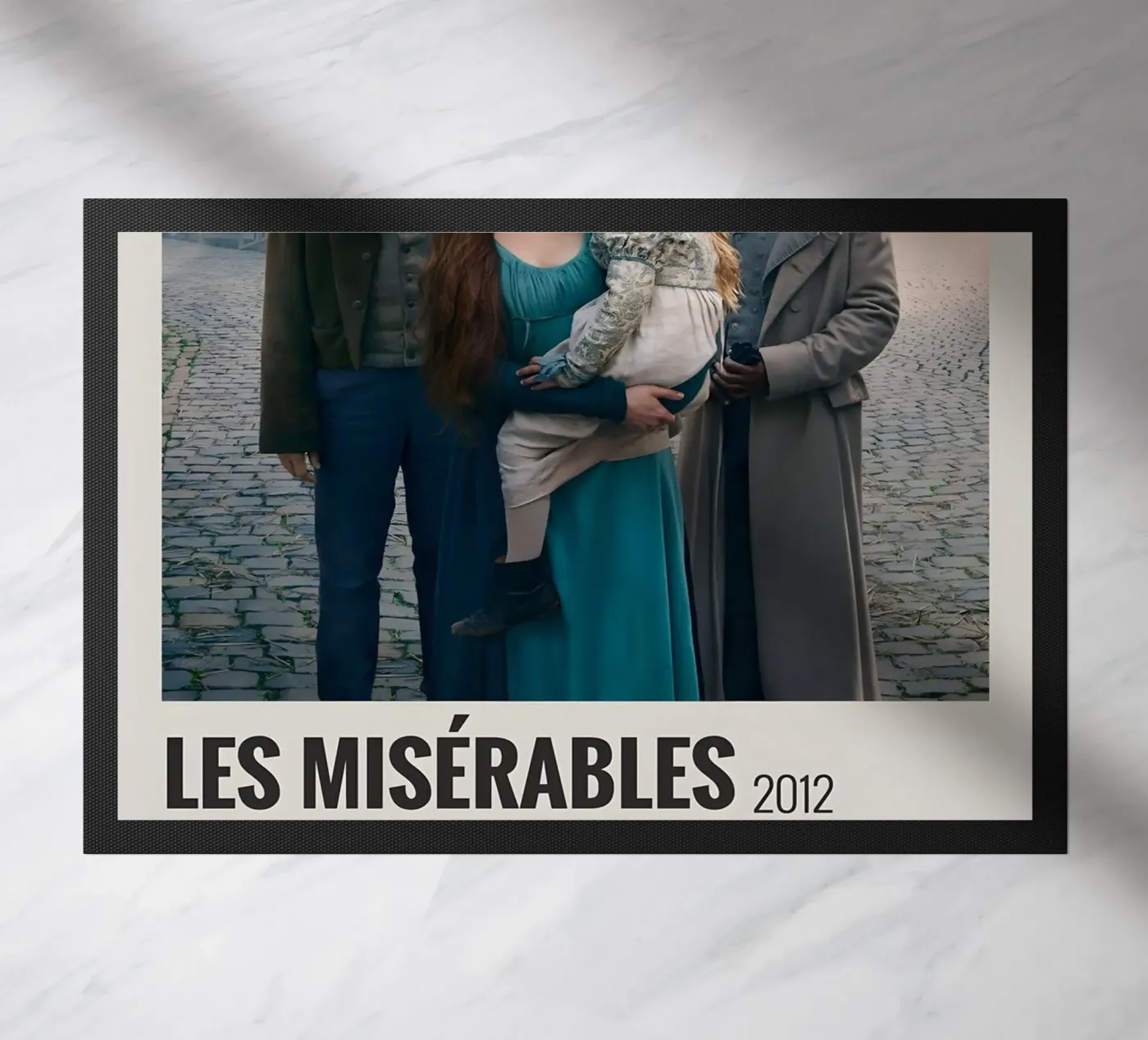 LES MISÉRABLES 2012 deurmat van MVFminimalist