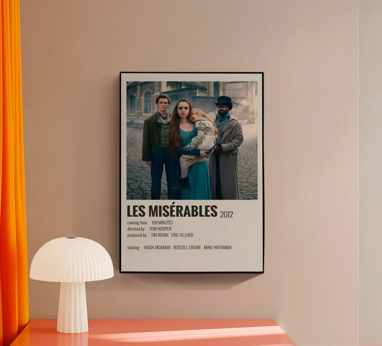 LES MISÉRABLES 2012 plexiglass da MVFminimalist