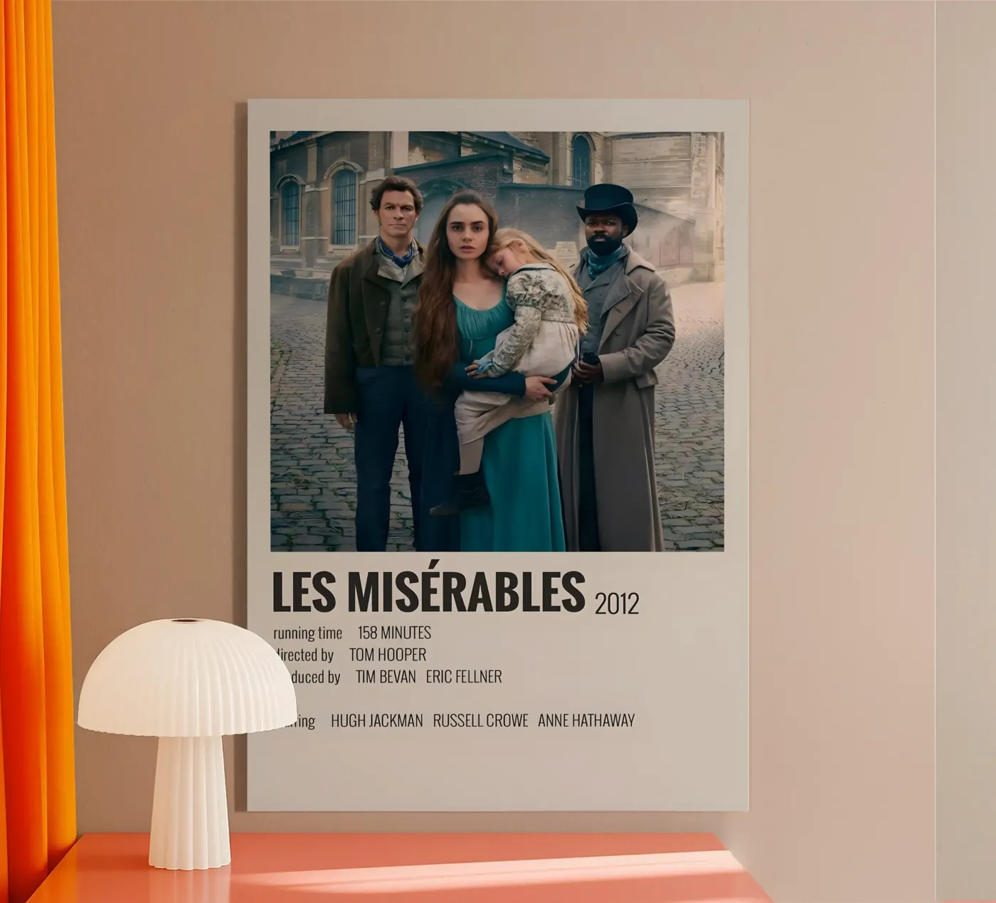 LES MISÉRABLES 2012 plexiglass da MVFminimalist