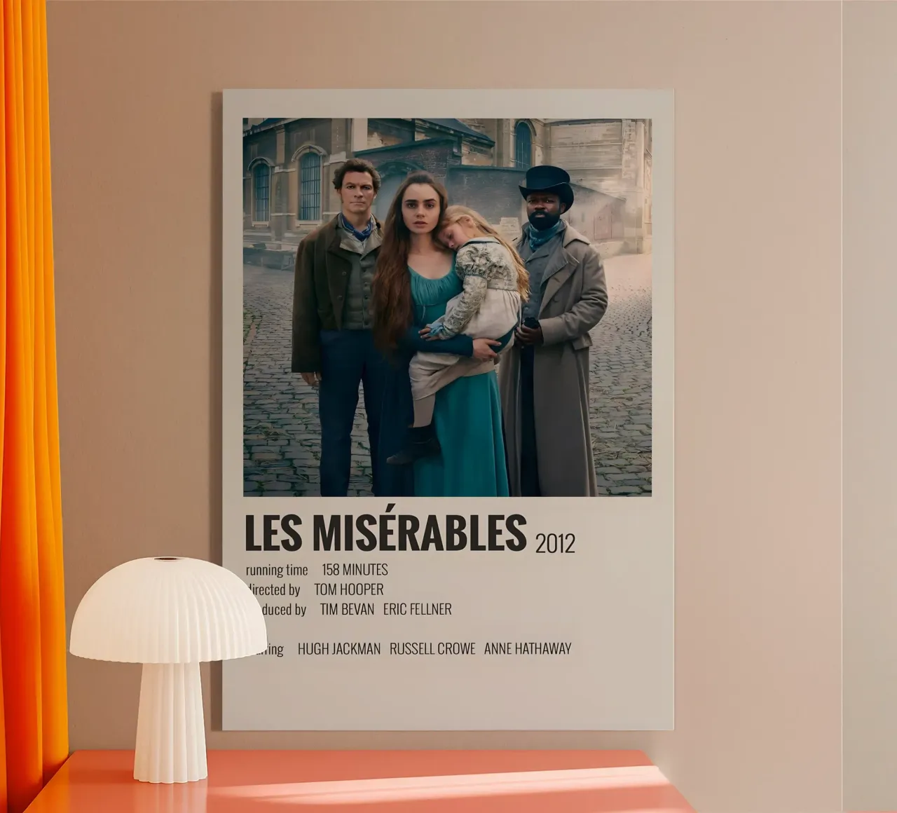 LES MISÉRABLES 2012 plexiglass da MVFminimalist