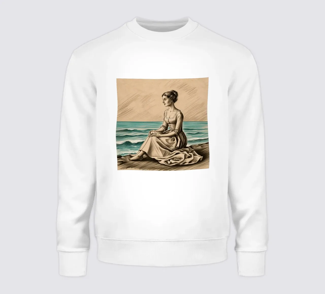le donne e il mare felpa da van hellen