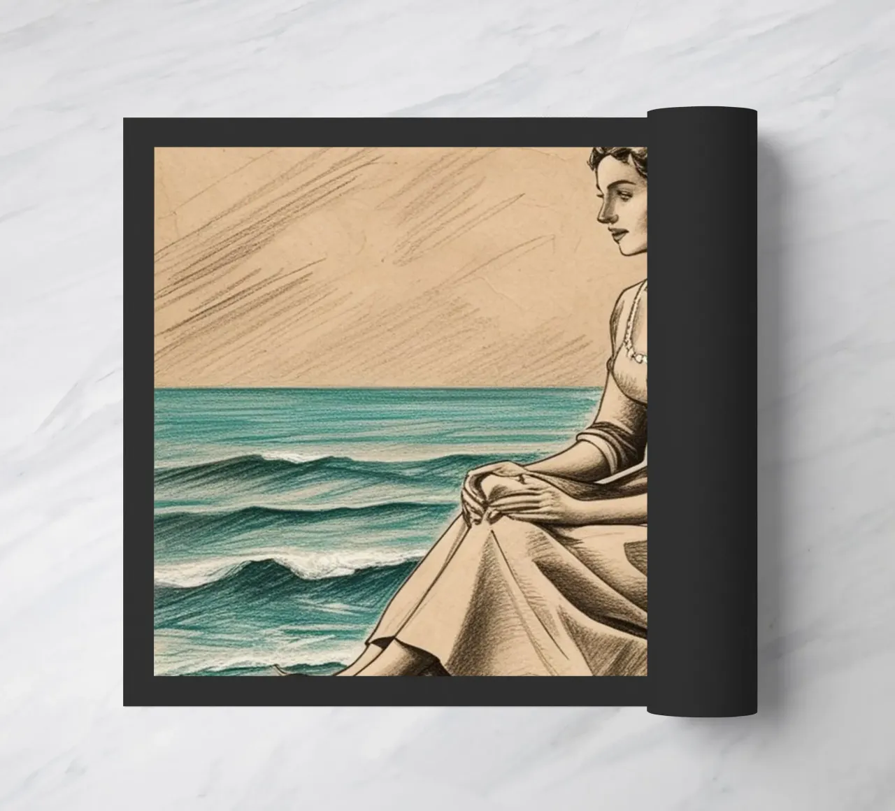le donne e il mare zerbino da van hellen