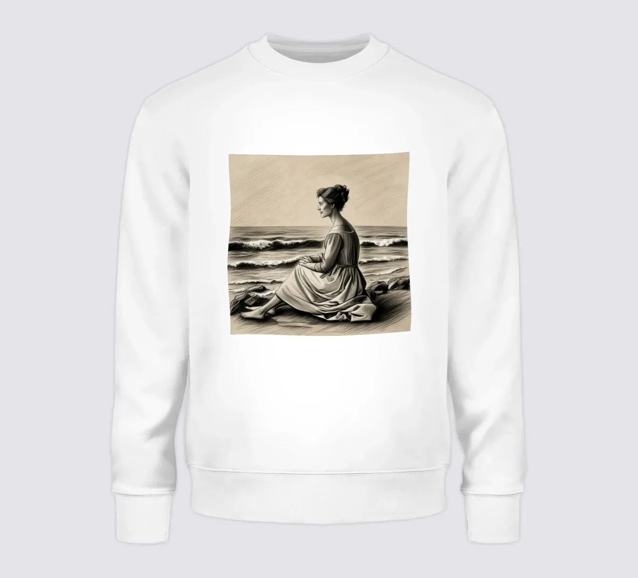 le donne e il mare felpa da van hellen