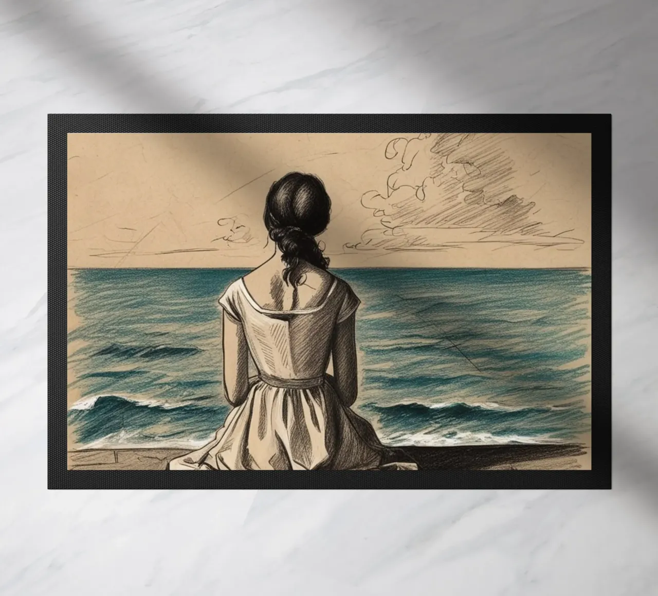 le donne e il mare zerbino da van hellen