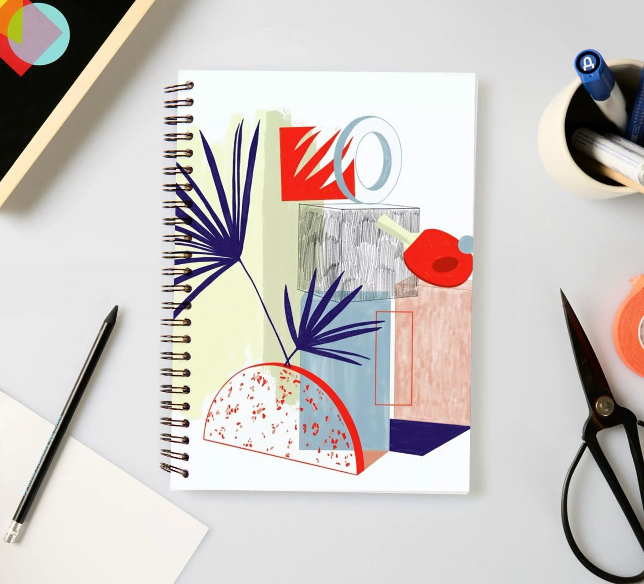 Ssl 4 spiral notebook by Frauke Schyroki