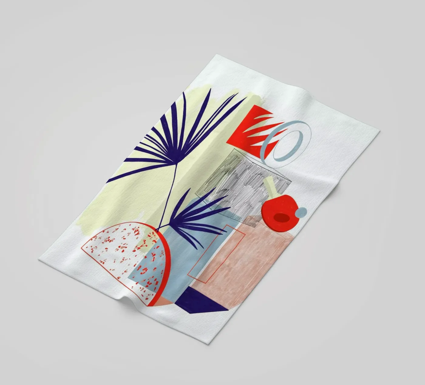 Ssl 4 strandhanddoek van Frauke Schyroki