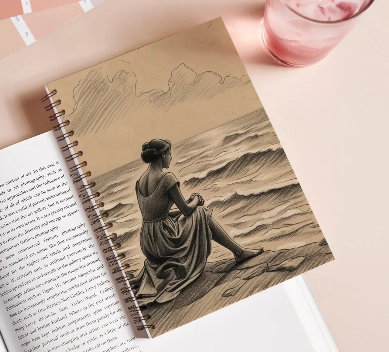 women and the sea spiral notebook by van hellen