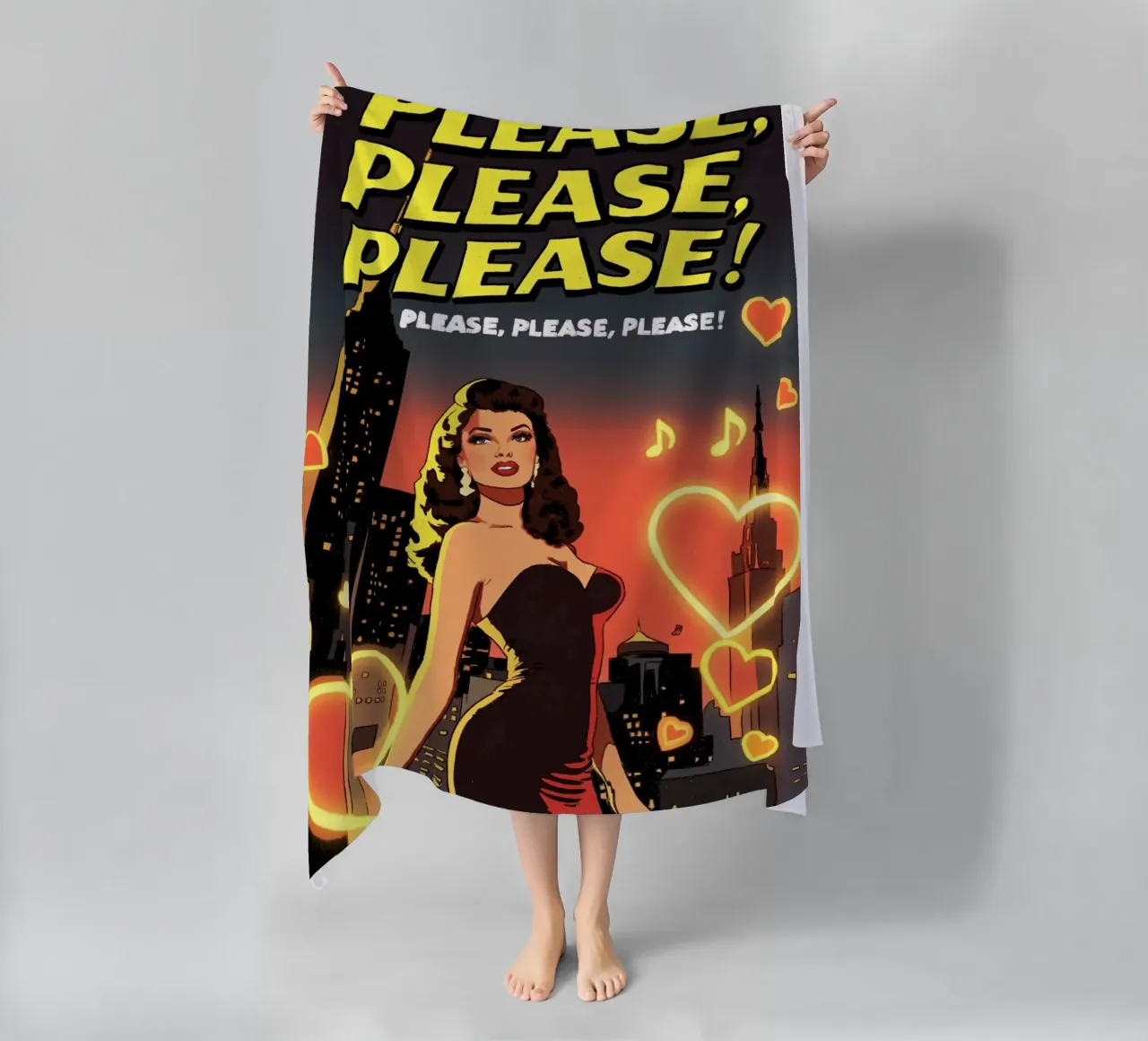 Please Please Please Pop Art telo mare da lucasmeier