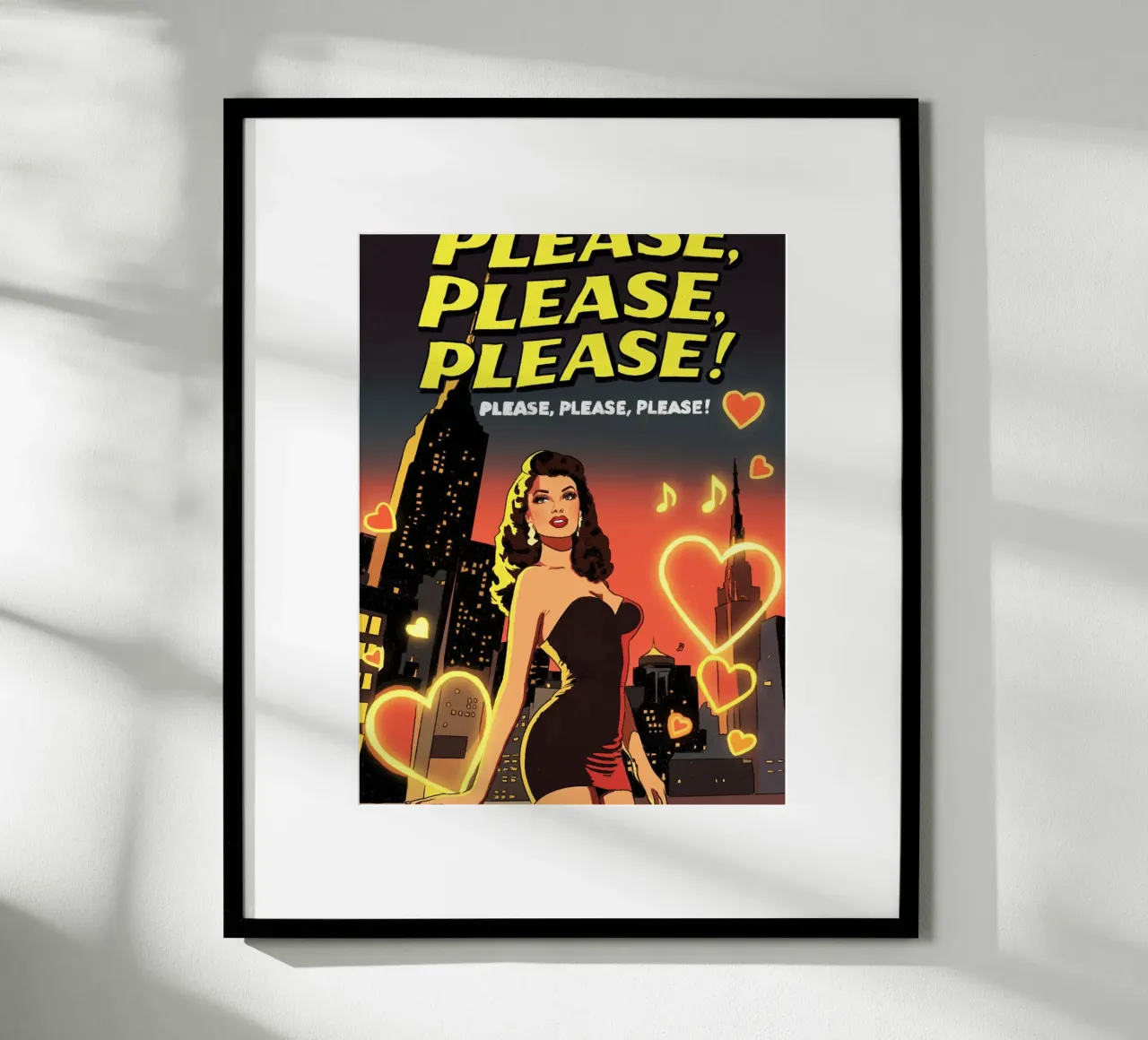 Please Please Please Pop Art carta hahnemühle da lucasmeier