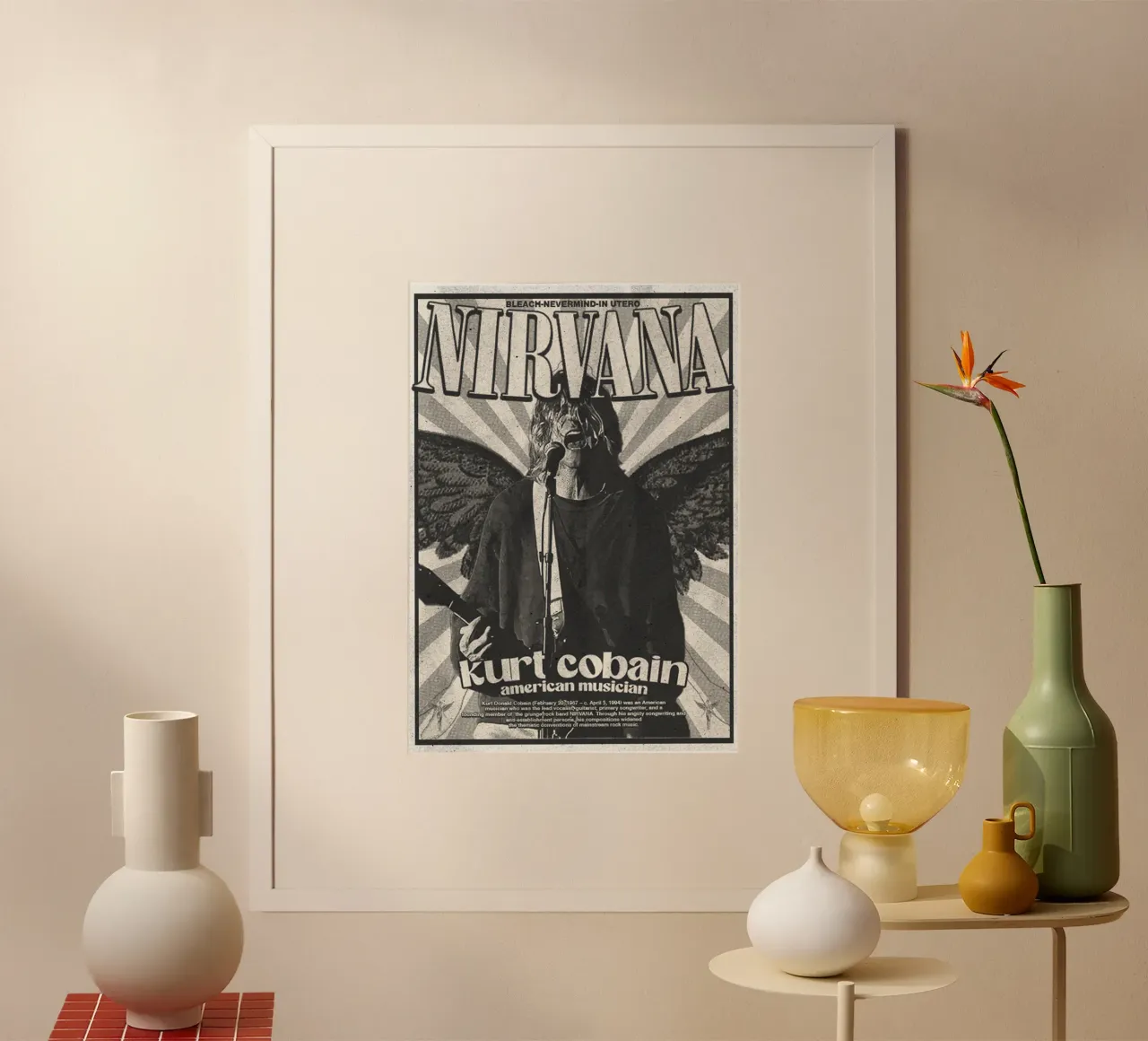 L'emozione cruda incontra il palcoscenico poster con telaio in alluminio da zugbl