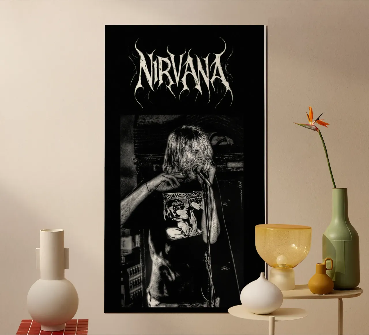 Rivoluzione rock sul palco poster da zugbl