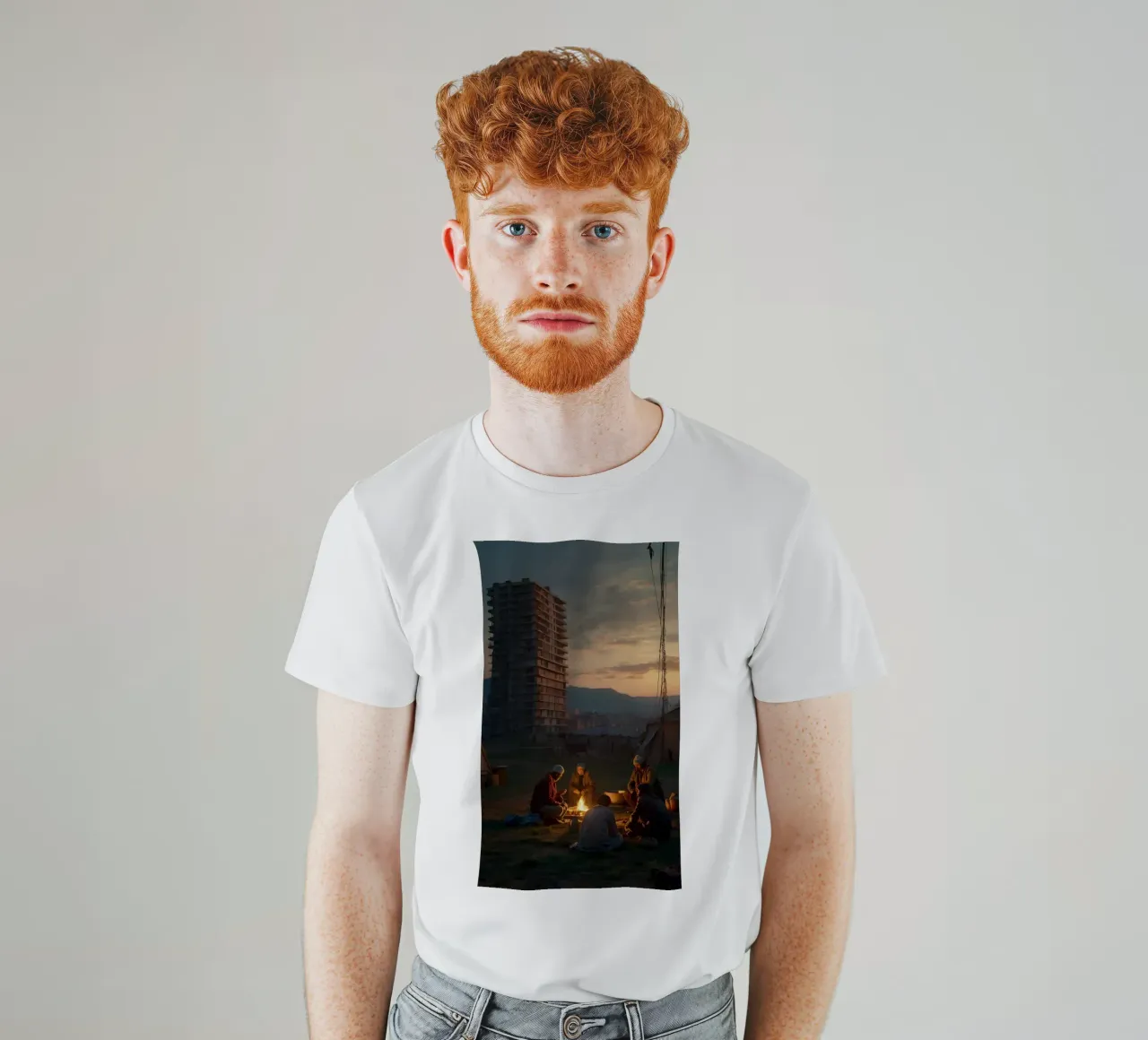 campo profughi t-shirt da van hellen
