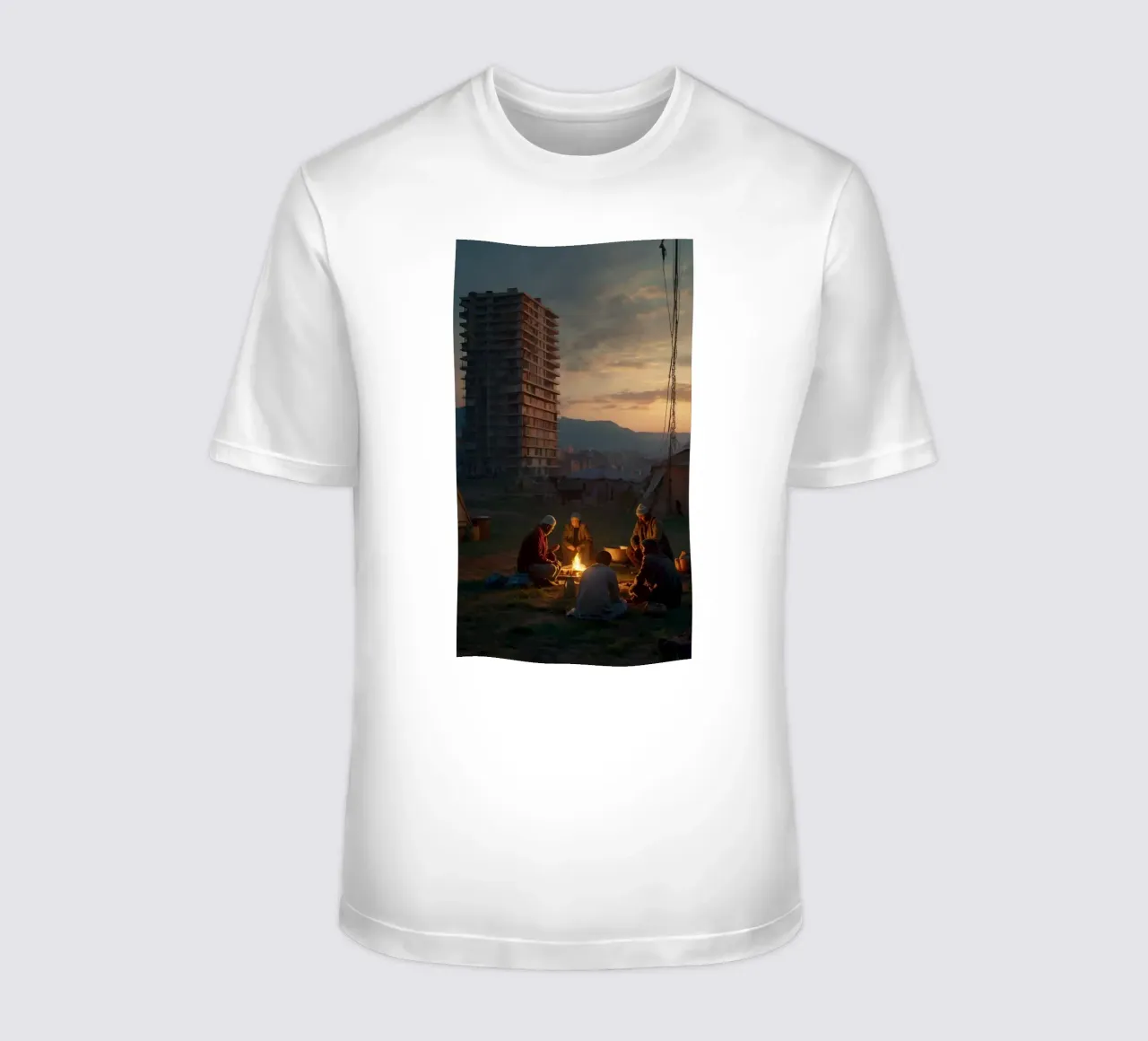 campo profughi t-shirt da van hellen