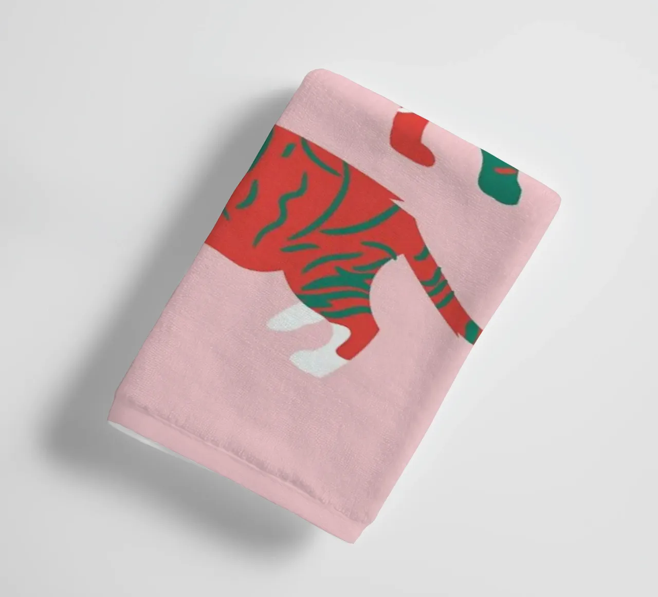 Meow-Ery Christmas towel by Mariery Young