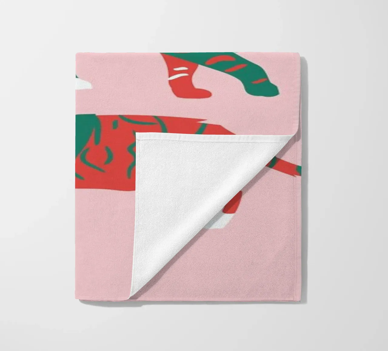 Meow-Ery Christmas beach towel by Mariery Young