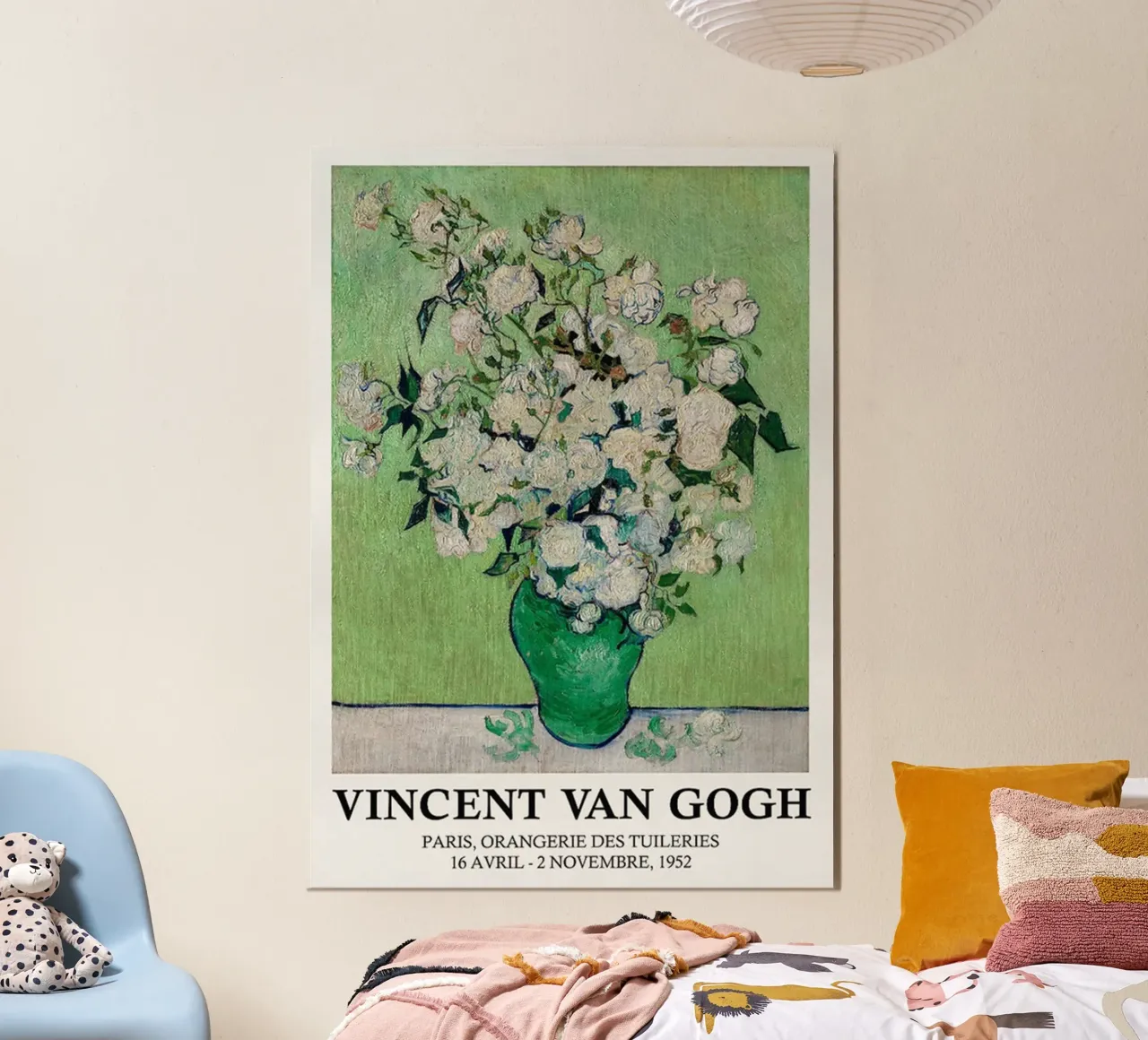 Vincent van Gogh - Roses hahnemühle de ashcraft shop