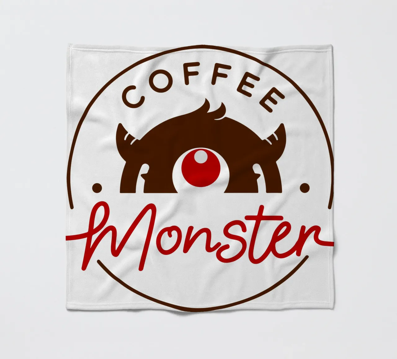 MOSTRO DEL CAFFÈ coperta in pile da ersanim