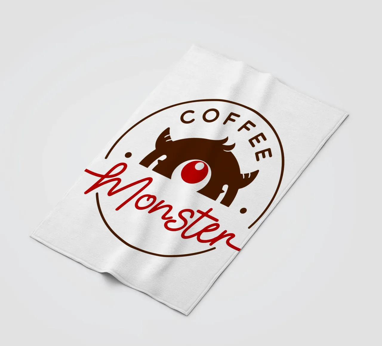 MOSTRO DEL CAFFÈ coperta in pile da ersanim