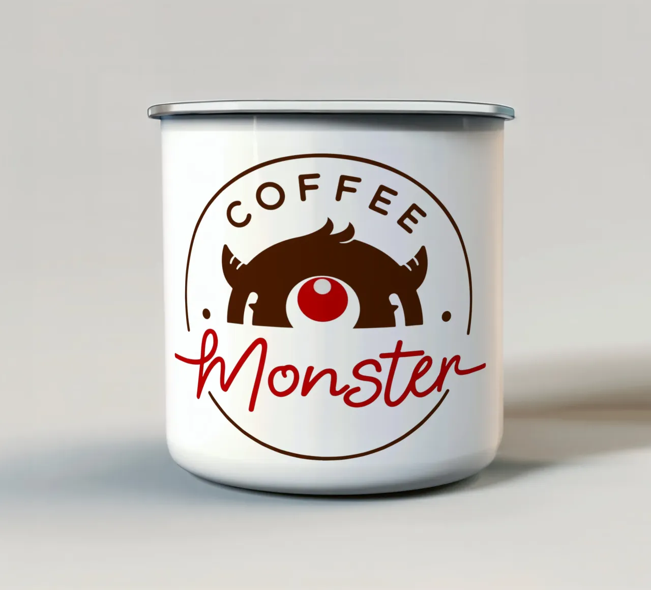 MOSTRO DEL CAFFÈ tazza in smalto da ersanim