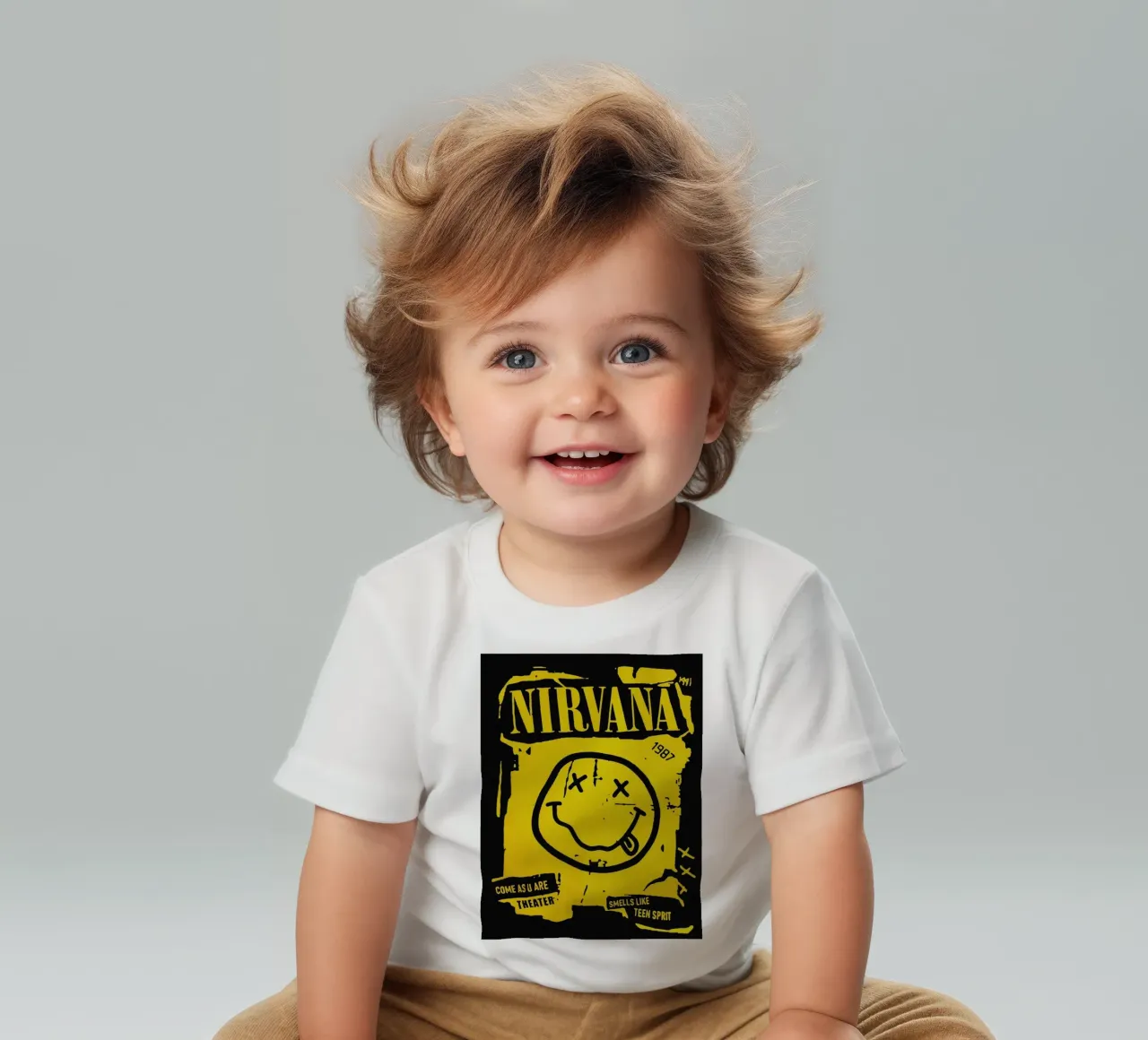 Pure Grunge Concert Vibes baby t-shirt by zugbl