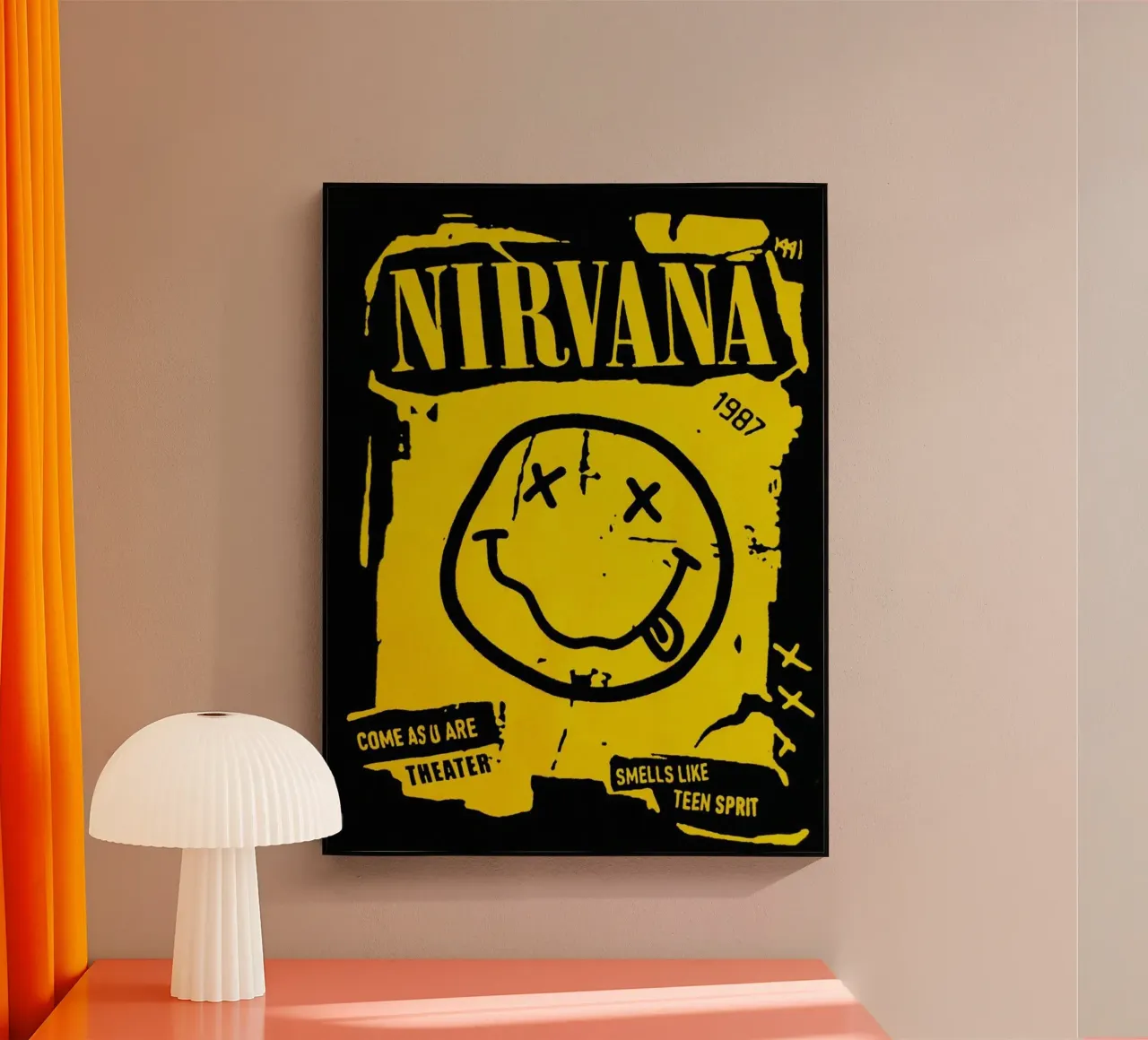 Pure Grunge Concert Vibes acrylic glass by zugbl