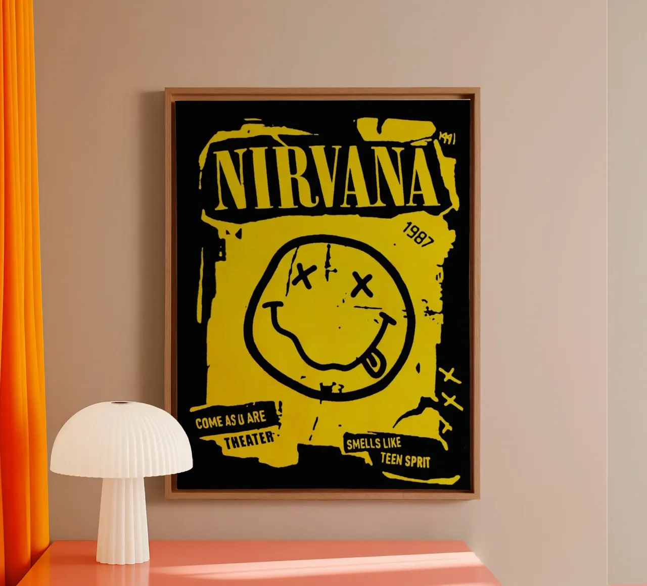 Pure Grunge Concert Vibes canvas by zugbl
