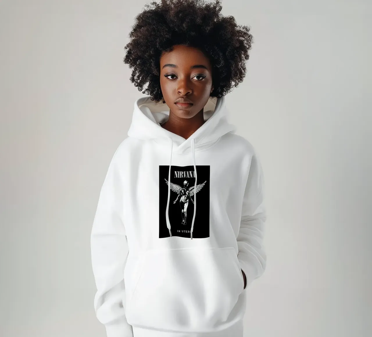 El grunge vive en el escenario sudadera con capucha de zugbl