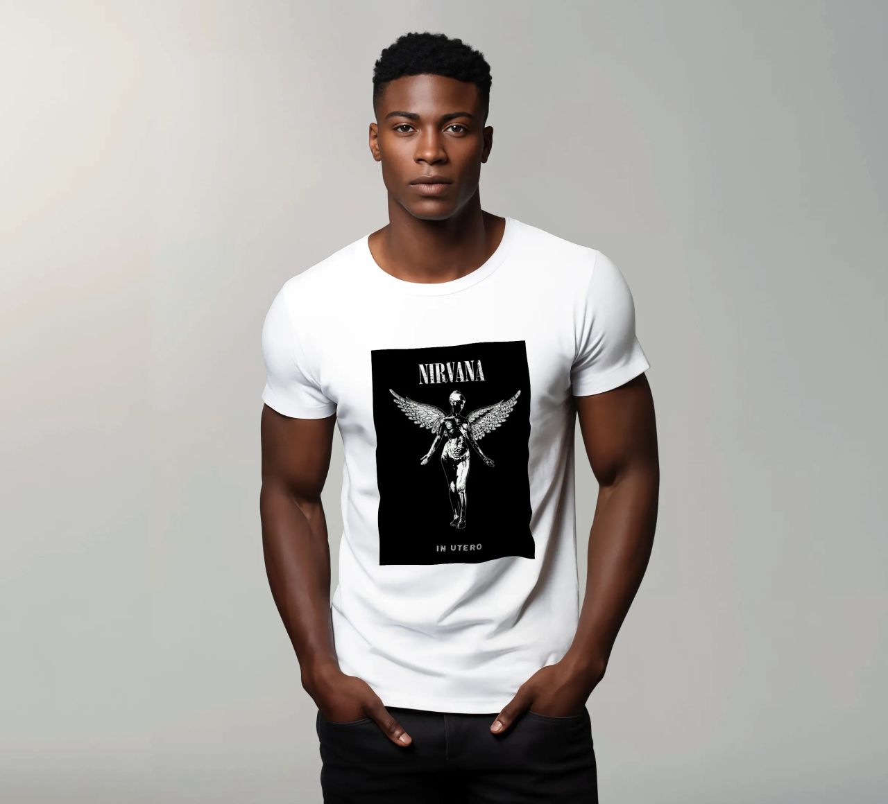 Il grunge vive sul palco t-shirt da zugbl