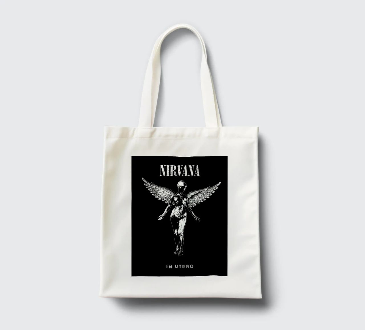 Il grunge vive sul palco borsa in juta da zugbl