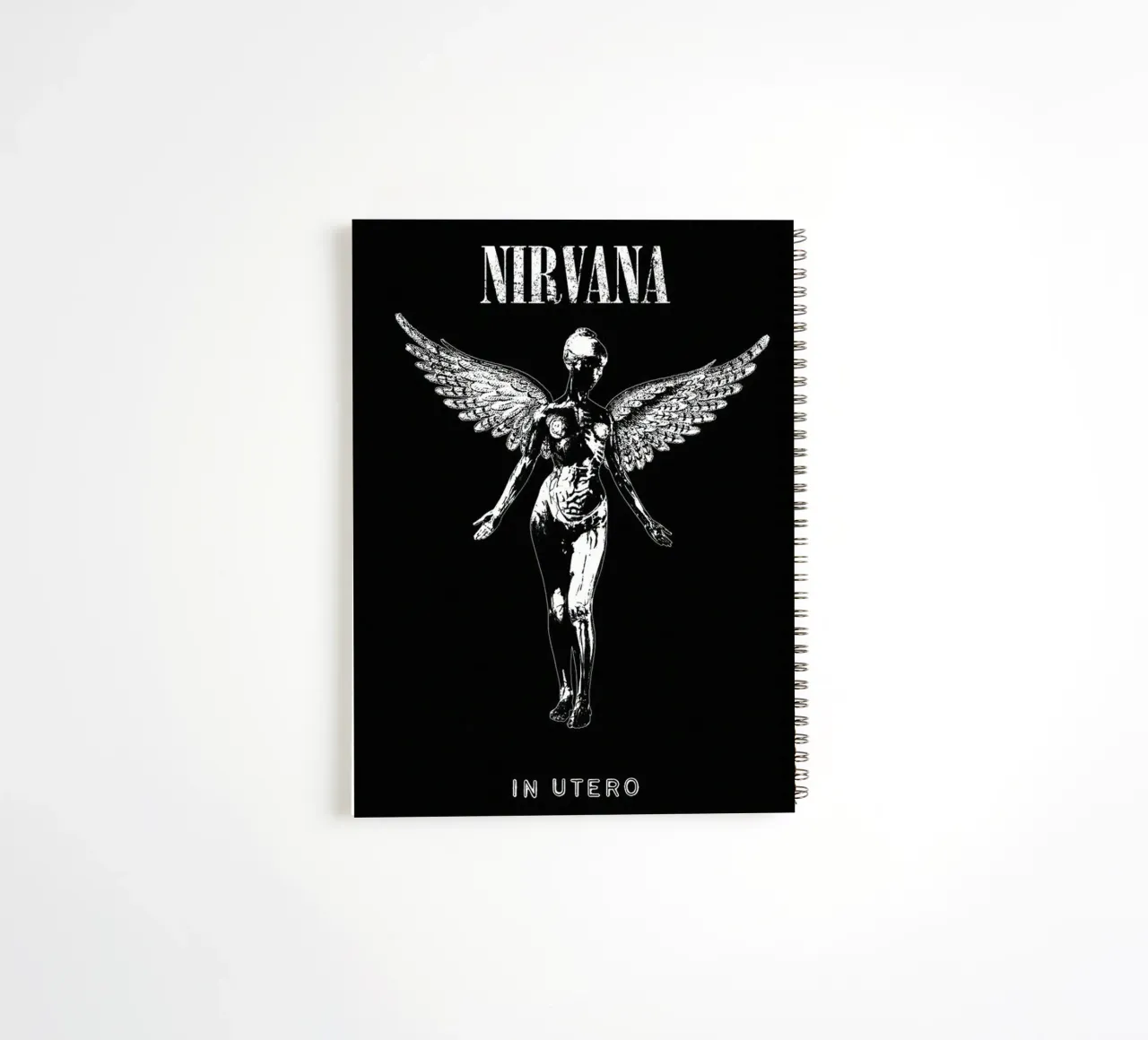 Grunge Lives On Stage spiral notebook by zugbl