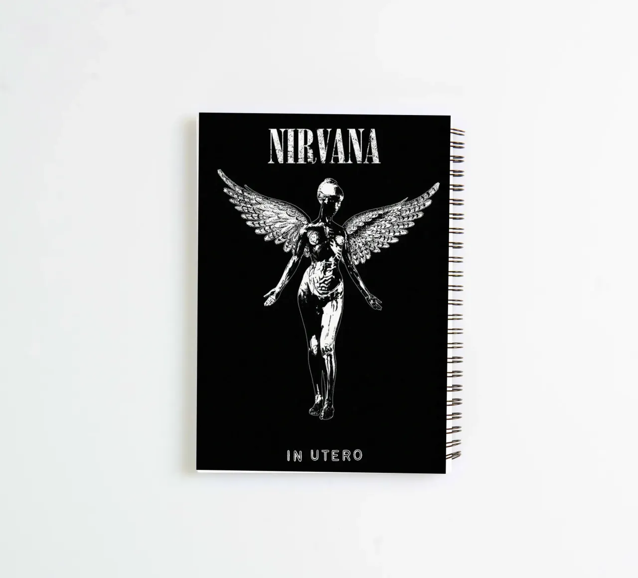 Grunge Lives On Stage spiral notebook by zugbl