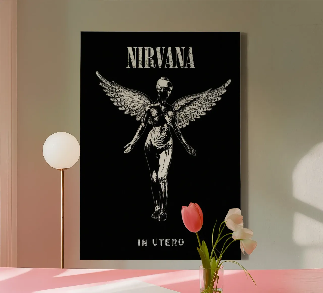 Il grunge vive sul palco tela da zugbl