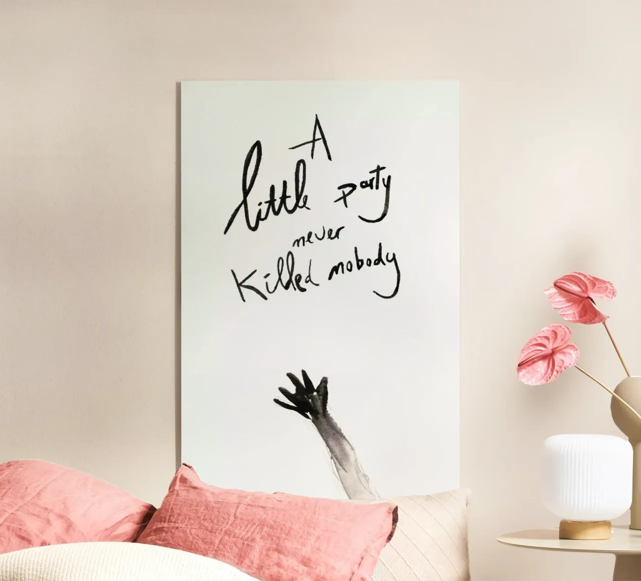 The Rowdiest acrylic glass by Victoria Verbaan