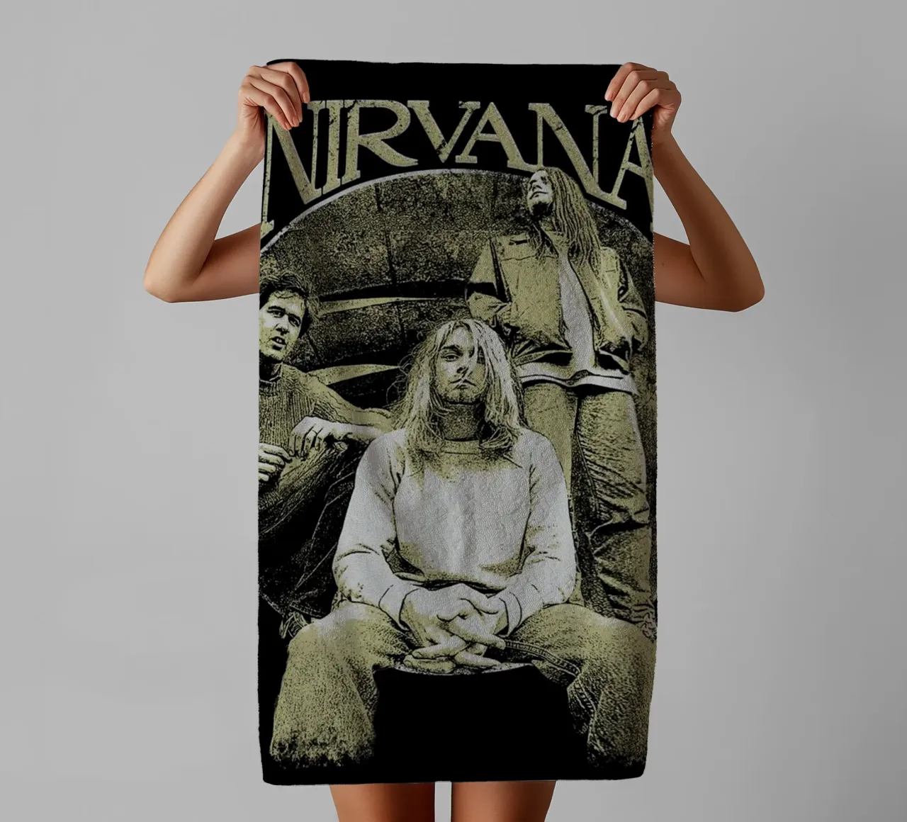 Nevermind The Noise Inside towel by zugbl
