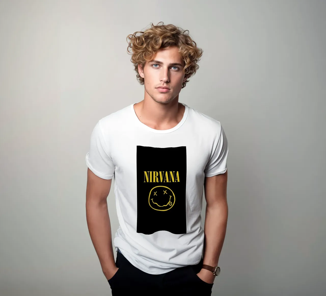 Nirvana Unplugged On Fire camiseta de zugbl