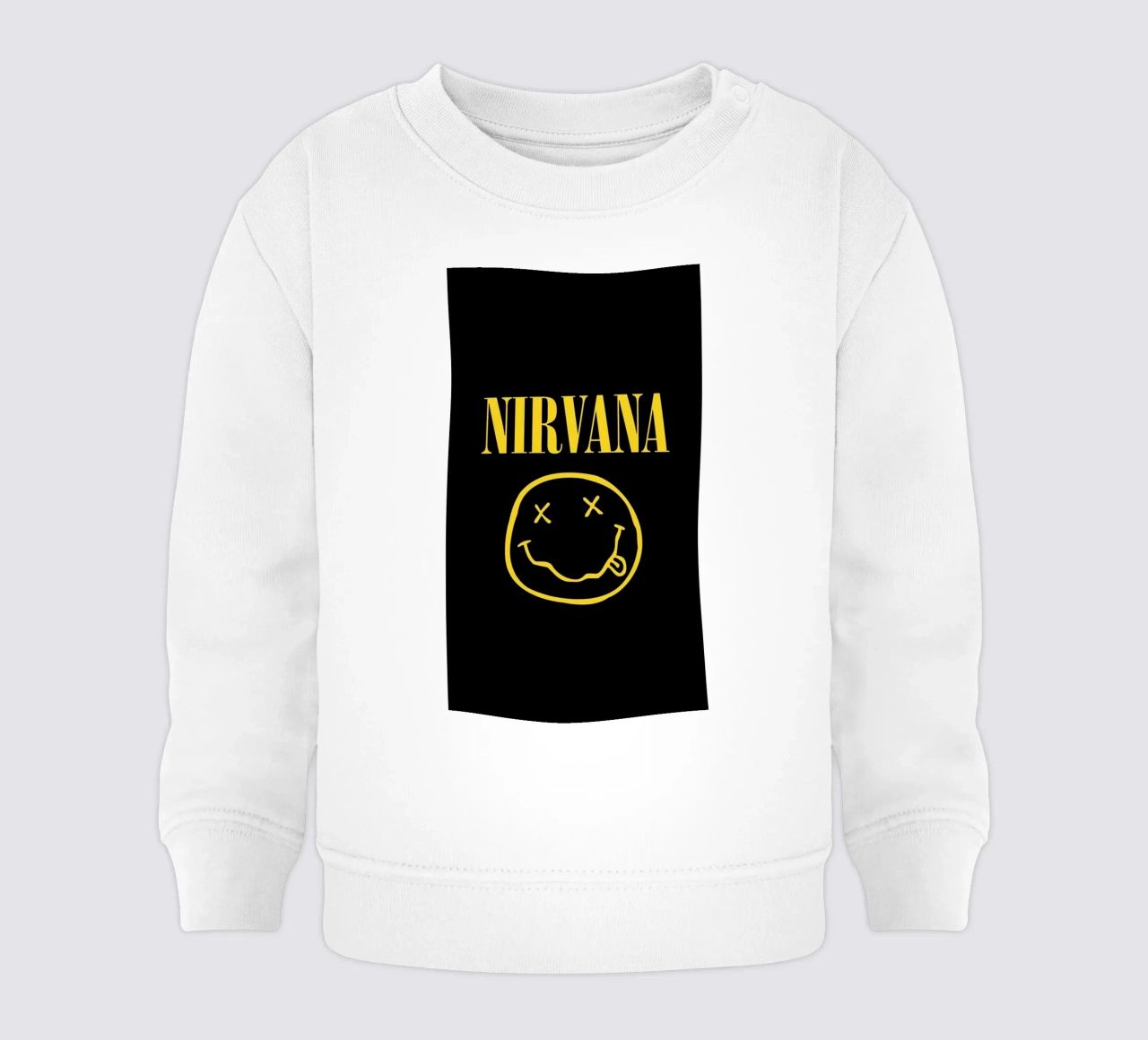 Nirvana Unplugged On Fire felpa neonato da zugbl