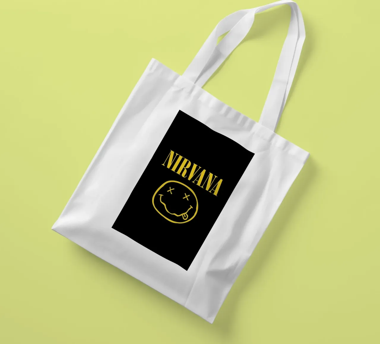 Nirvana Unplugged On Fire borsa in juta da zugbl