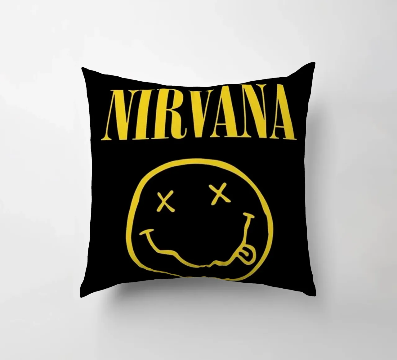 Nirvana Unplugged On Fire cojín de zugbl