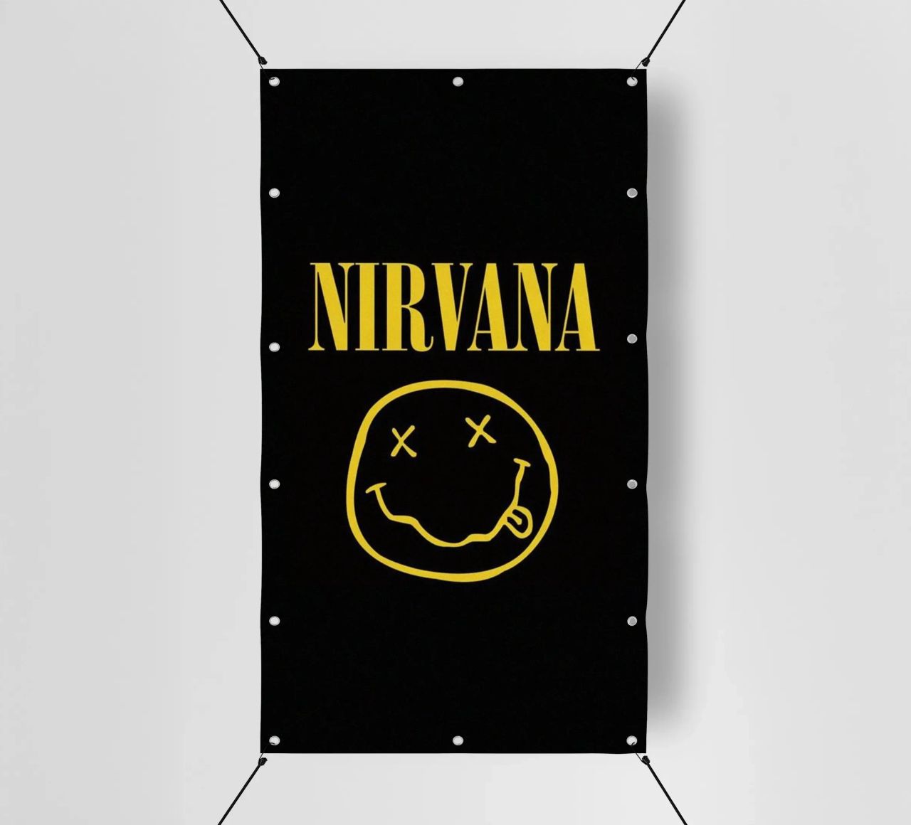 Nirvana Unplugged On Fire telo in pvc da zugbl