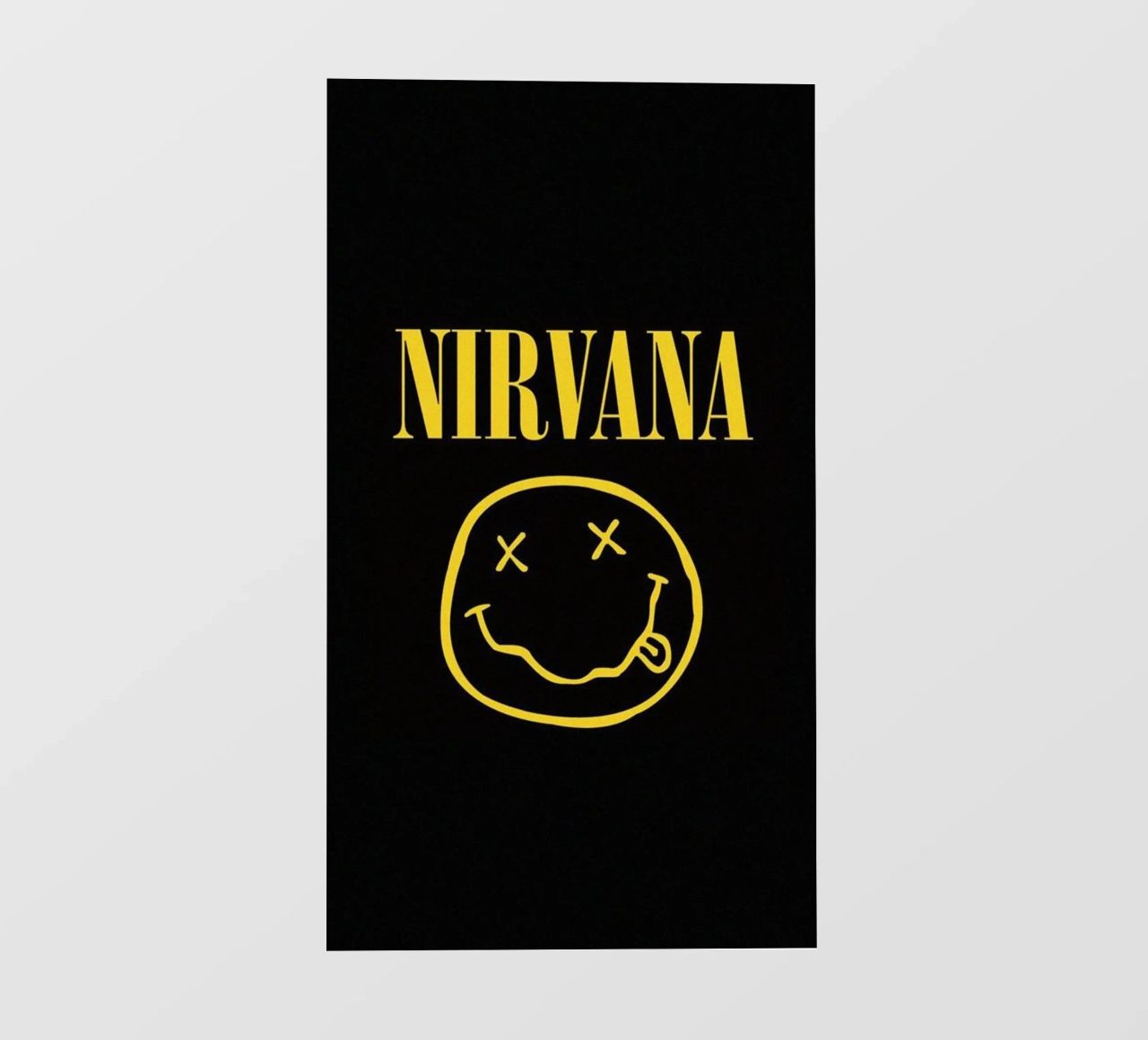 Nirvana Unplugged On Fire telo in pvc da zugbl