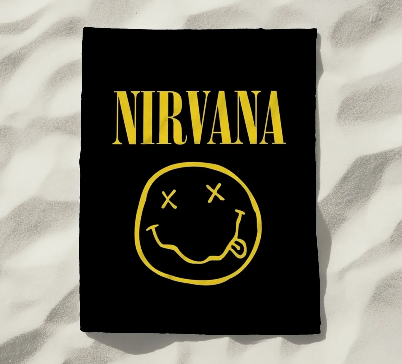 Nirvana Unplugged On Fire toalla de playa de zugbl