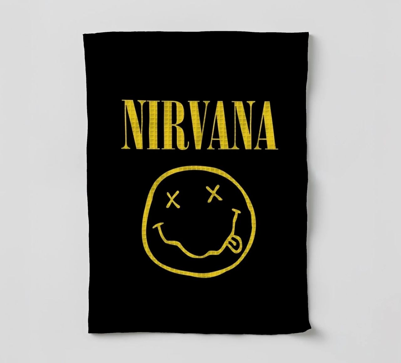 Nirvana Unplugged On Fire canovaccio da cucina da zugbl