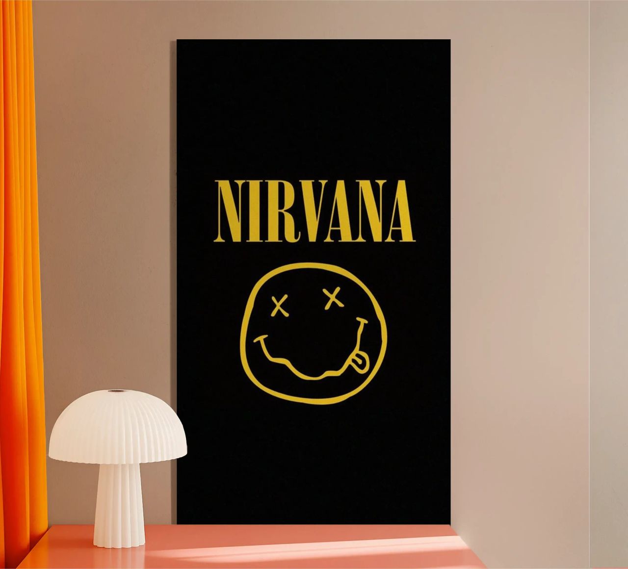 Nirvana Unplugged On Fire plexiglass da zugbl