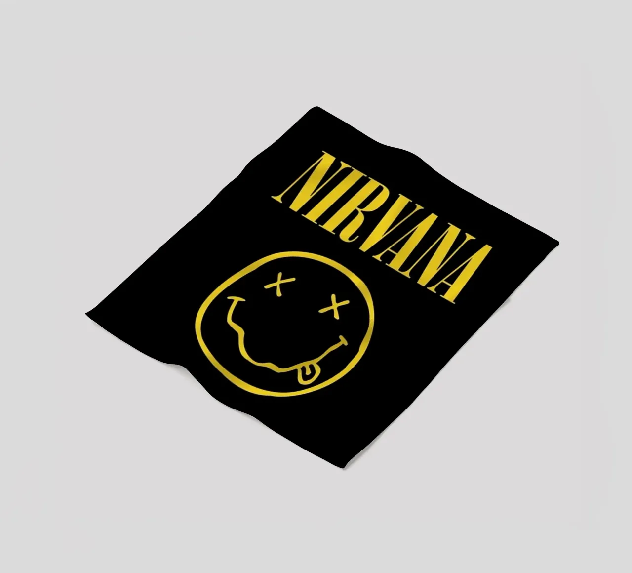 Nirvana Unplugged On Fire coperta in pile da zugbl