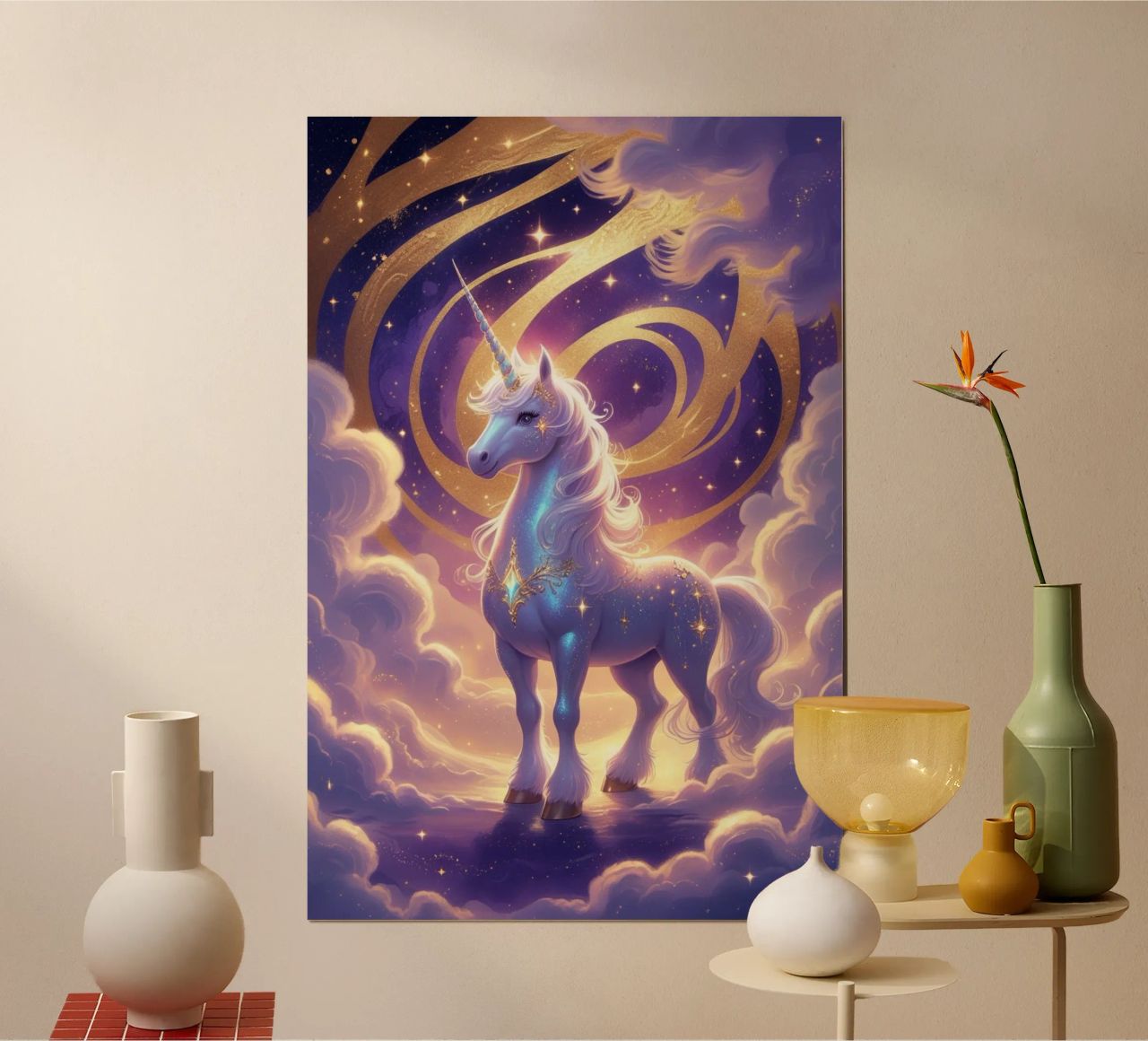 magisches Pony Poster von van hellen