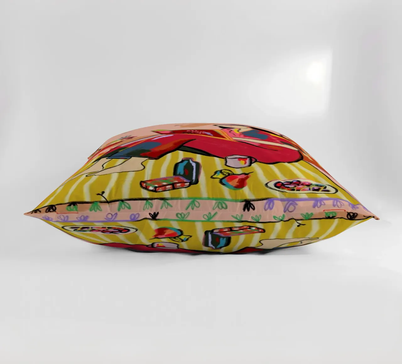 Autumn Picnic cuscino da Sandra Poliakov