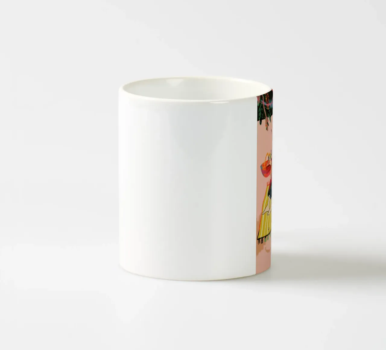Autumn Picnic tazza in ceramica da Sandra Poliakov